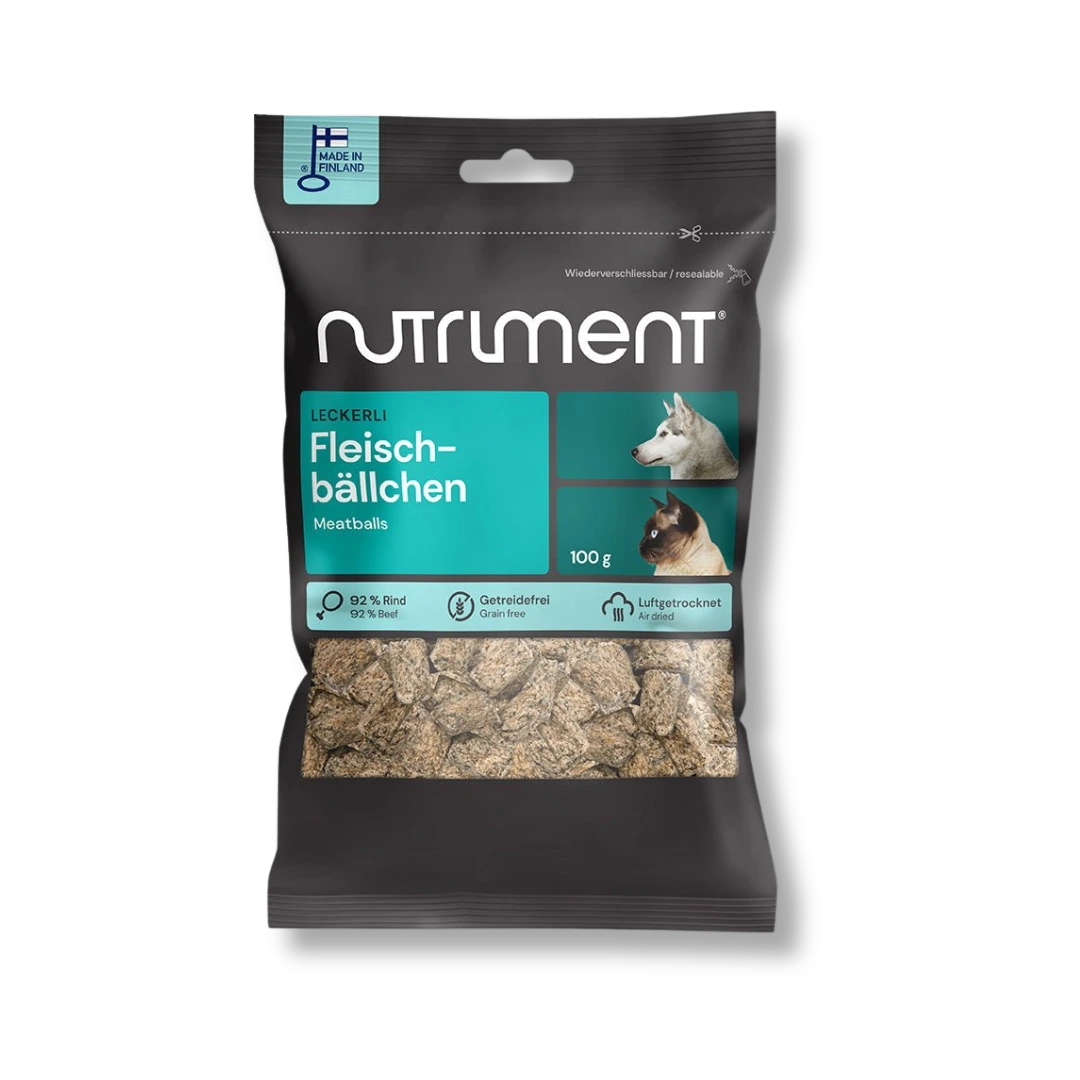 Graf BARF von Nutriment Leckerli Fleischbällchen