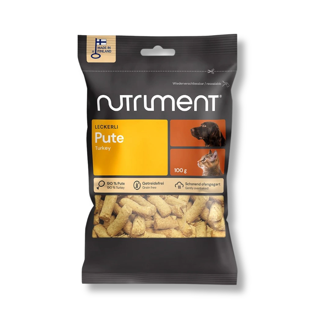 Graf BARF von Nutriment Leckerli Pute
