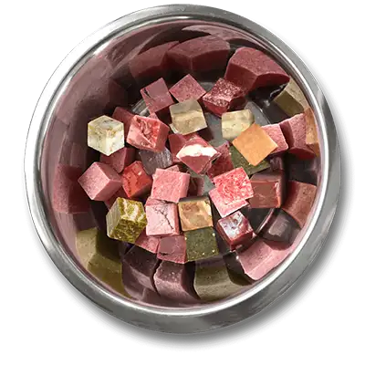 Graf Barf Menü im Napf