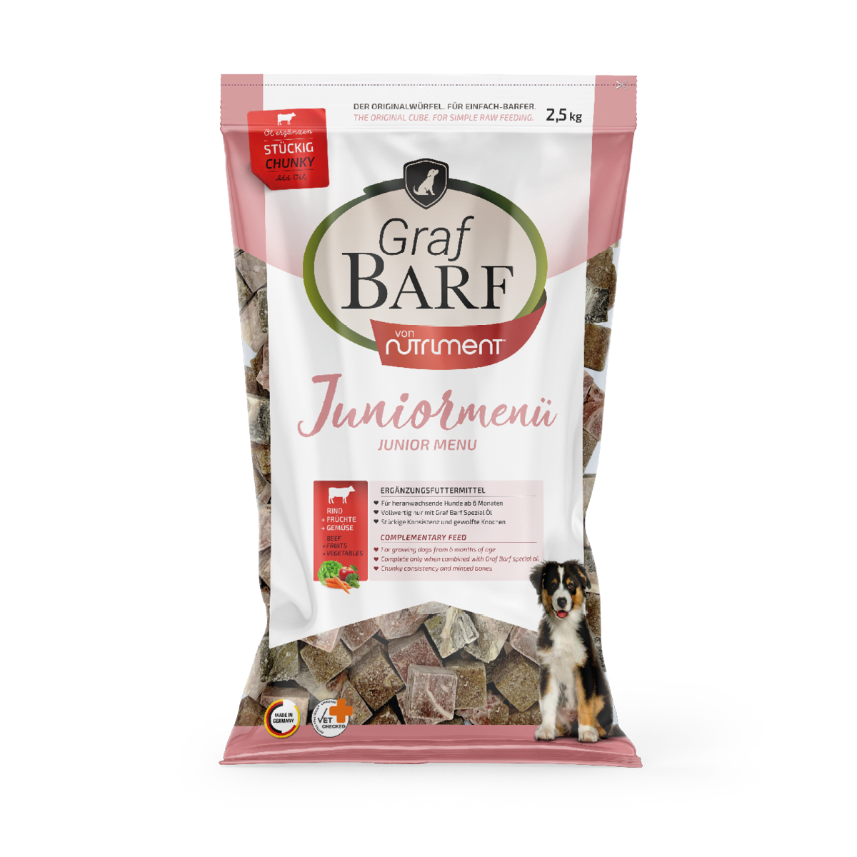 Juniormenü Rind stückig