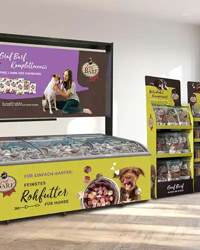 Graf Barf Produktpräsentation für Händler