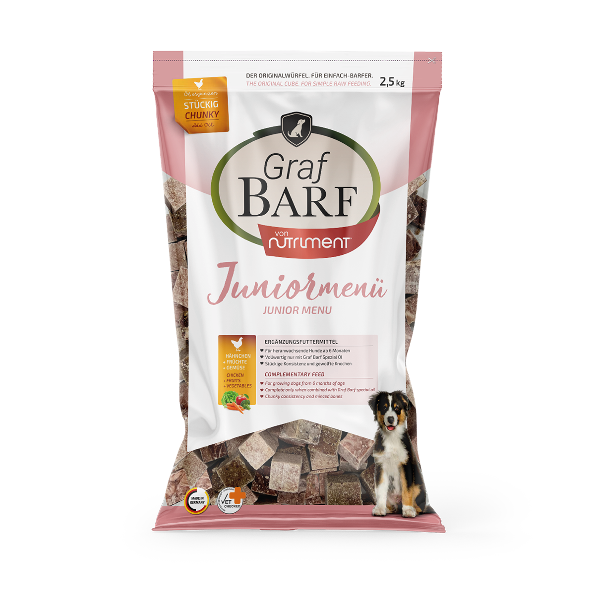 Juniormenü Hähnchen stückig