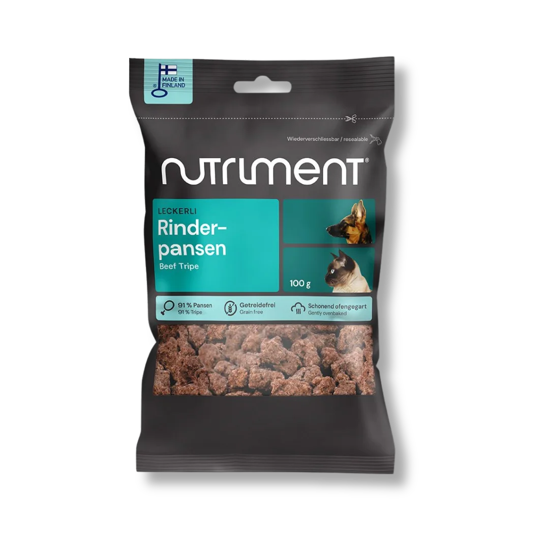 Graf BARF von Nutriment Leckerli Rinderpansen